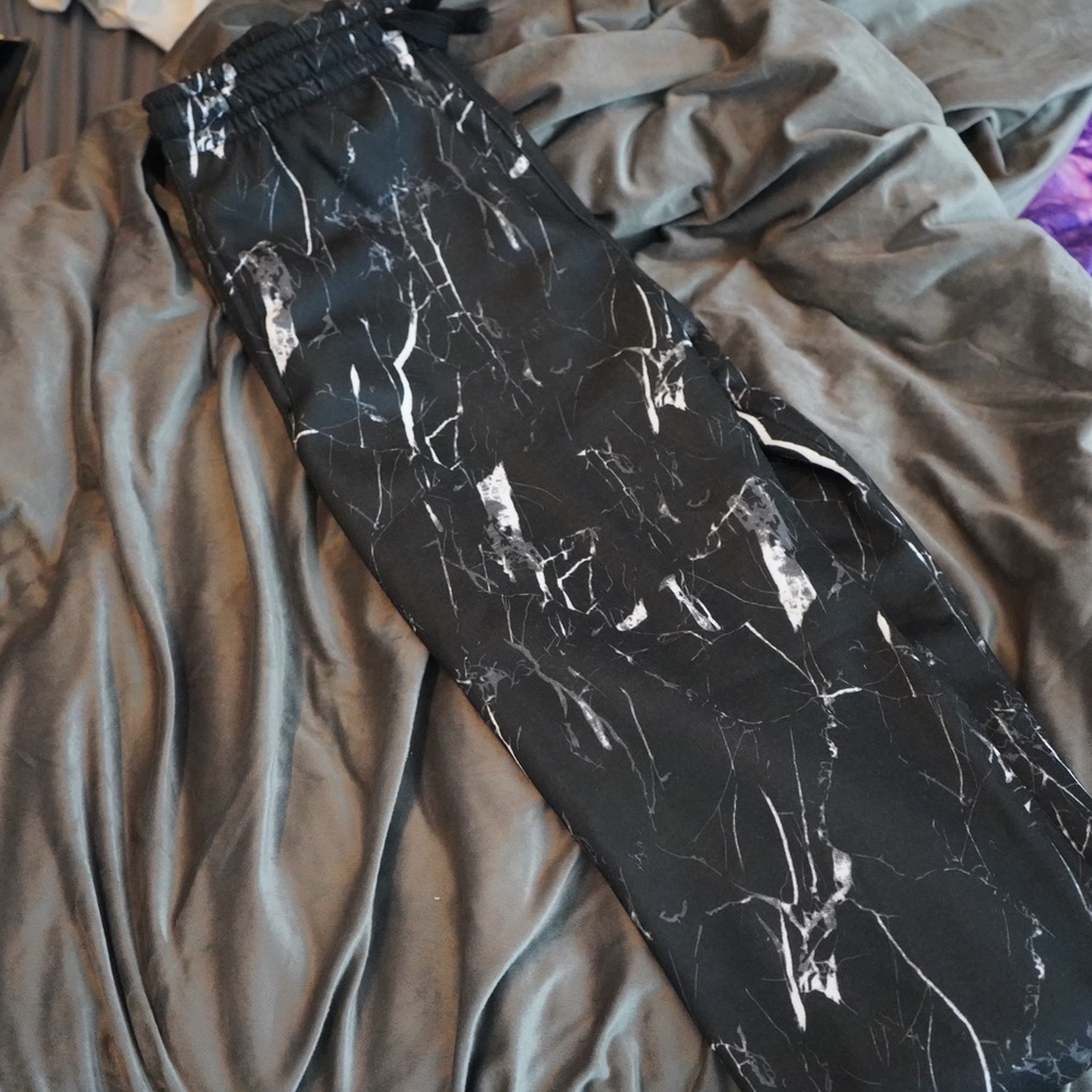 Marble Sweat Pants